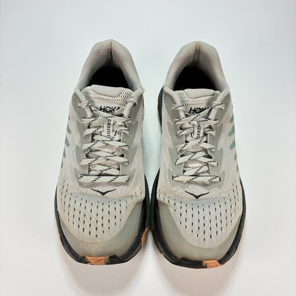 Hoka Torrent 3 Gray Green Trail Running Shoes Sneakers 1127915 HMSP Womens Sz 9B - Picture 3 of 12